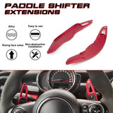 Have one to sell? Sell now Red Aluminum Paddle Shifter Extension For Mini Cooper/Hatch/Hardtop F55 F56 F57