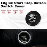 Alloy Engine Start Stop Push Button Cover For Dodge Charger Challenger 2010-2022