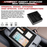 1PC ABS Center Console Armrest Organizer Storage Box For Ford Maverick 2022 2023