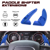 Black Forged ABS Paddle Shifter Extension For Dodge Charger Chrysler 300 2015-21