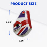 x xotic tech Union Jack UK Flag Style Key Fob Cover Holder Protector Compatible with MINI Cooper R55 R56 R57 R58 R59 R60 R61 F56 F55 F54 F57 F60 Smart Key