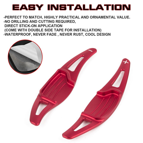 Aluminum Paddle Shifter Extension For Ford Fusion Mondeo Edge Lincoln MKX MKC MKZ