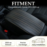 Wood/ Carbon Style Center Console Armrest Box Cover Trim Accessories For Honda CRV 23+