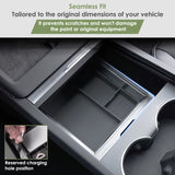 Center Console Organizer Tray Hidden Storage Box For Tesla Model 3/Y 2025 2026