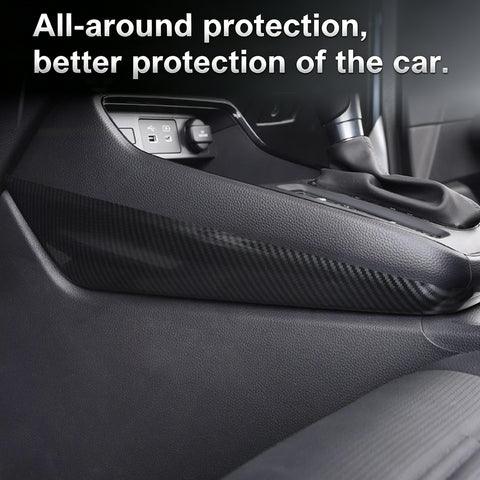 Wood/ Carbon Look Gear Shift Box Side Stripe Cover Accessories For Honda CRV 23+