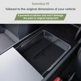 Gray Center Console Armrest Organizer Tray For Tesla New Model 3/Y 2025 2026