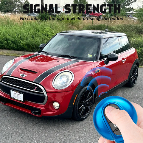 x xotic tech ABS Key Fob Cover Case Shell Holder Protector Compatible with MINI Cooper 3rd Gen F55 F56 F57 F54 Clubman, Gen2 F60 Countryman Smart Key