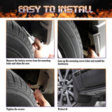 x xotic tech 4PCS Car Front & Rear Mud Flap Splash Guards Fender Flare Mudguard Dirt Slush Trap Protector w/Hardware Accessories Compatible with Mazda CX-30 CX30 2020 2021 2022 2023 2024 2025