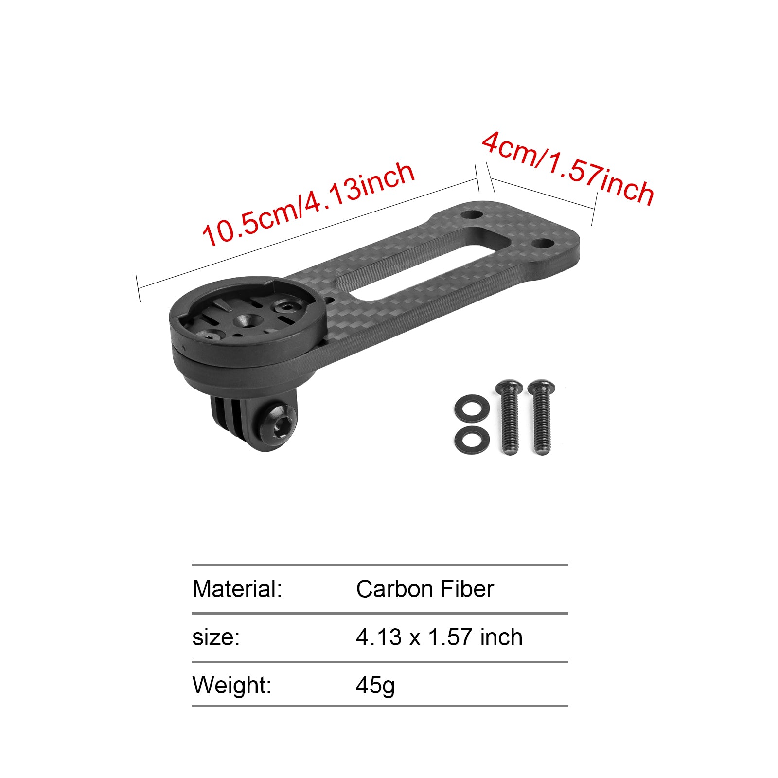 Supporto di Ciclocomputer per Manubrio Alanera Deda per Garmin, Wahoo Supporto di Ciclocomputer per Manubrio Alanera Deda per Garmin, Wahoo