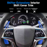 Aluminum Paddle Shifter Extension Decoration Cover For Cadillac XTS 2013-2019