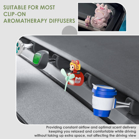 Silicone Air Vent Fragrance Clip Holders Accessories For Tesla Model 3 2017-23