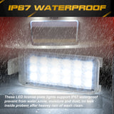 Super Bright LED License Plate Lights Tag Light For Ford Falcon BA BF 2003-2008