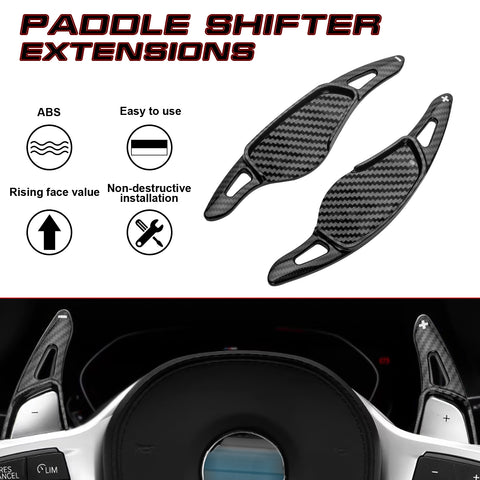 Aluminum Paddle Shifter Extension For BMW 3 4 5 6 7 Series G20 G22 G30 G32