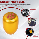 JDM Universal Aluminum 5 Speed Manual Car Gear Stick Shift Knob Shifter Lever