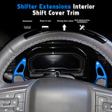 Aluminum Paddle Shifter Extension Decor Cover For Chevy Silverado GMC Sierra