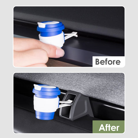 Silicone Air Vent Fragrance Clip Holders For Tesla New Model 3 Model Y 2025-up