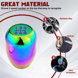 JDM Universal Aluminum 5 Speed Manual Car Gear Stick Shift Knob Shifter Lever