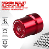 JDM Style Hood Vent Spacer Risers VTEC Solenoid Valve Cover Cap For Honda Acura