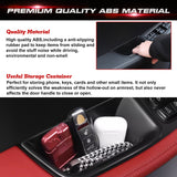 Door Storage Box Tray Organizer Compatible with Porsche Macan S/T/GTS/Turbo 2015-up Interior Car Door Side Handle Insert Pocket Holder Glove Pallet Accessories (4 Packs w/Anti-slip pads)