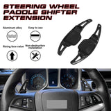 For Chevy Camaro 2012-2015 Black Steering Wheel Paddle Shifter Extension Covers