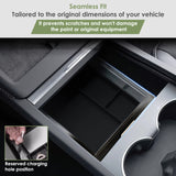Center Console Organizer Tray Hidden Storage Box For Tesla Model 3/Y 2025 2026