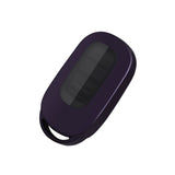 Purple Black Soft TPU Full Protect Remote Smart Key Fob Cover w/Keychain For Honda Accord Civic 2022