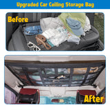 Adjustable Car Overhead Storage Mesh Organizer Net Truck SUV Camping Accessories