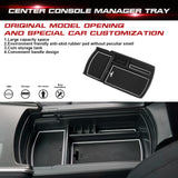 Black Center Console Armrest Storage Organizer Box For Honda Accord 2018-2022