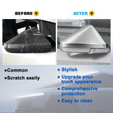 x xotic tech Door Side Rearview Mirror Cover Caps Protection Compatible with Tesla Cybertruck 2024 2025 Left & Right Exterior Accessories, (2PCS, Matte Carbon Fiber Pattern)