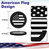 2.75 Inches USA Flag Style Anti Slip Drink Cup Holder Insert Mat Universal Fit