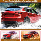x xotic tech Mud Flaps Splash Guard Compatible with Mazda CX-5 CX5 2022 2023 2024 2025 2026, No Drill Front & Rear Mudguards Fender Protector Set w/Hardware Car Accessories(4PCS)