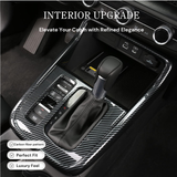 Wood/ Carbon Style Console Gear Shift Panel Trim Accessories For Honda CRV 23-up