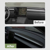 2pcs/Set Dashboard Panel Wrap Decor Cap for Tesla Model 3/Y Highland Juniper