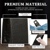 Portable Bottle Wine Gift Bag Champagne Beer Holder for Picnic Party, Christmas