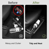 Front Seat Underseat Storage Box Organizer Accessories For Tesla Model Y Juniper