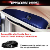 4pcs/Set Window Lift Switch Panel Molding Trim Fit Toyota Camry XV70 2018-2025