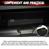 x xotic tech Door Slot Mat Compatible with Ford Mustang 2015-2023, Center Console Liner Organizer Non-Slip Cup Holder Insert Groove Door Pocket Pad Car Accessories