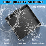 x xotic tech Center Console Organizer Tray Mat Compatible with Tesla Cybertruck 2024 2025, Silicone Armrest Lower Storage Pad Interior Accessories, Console Organizer Storage Tray