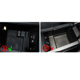 x xotic tech Door Slot Mat Compatible with Ford Mustang 2015-2023, Center Console Liner Organizer Non-Slip Cup Holder Insert Groove Door Pocket Pad Car Accessories