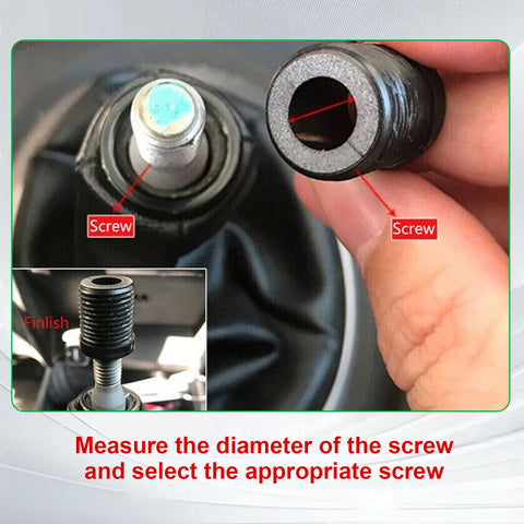 JDM Universal Aluminum 5 Speed Manual Car Gear Stick Shift Knob Shifter Lever