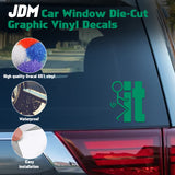 Xotic Tech F*ck-It Funny JDM Sticker Decal Vinyl Graphic for Cars Bumper Window Trucks Vans Walls Laptop 4" x 5"