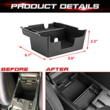 Console Armrest Box Insert Coin Storage Organizer For Subaru Crosstrek Impreza