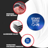 Alloy Engine Start Stop Push Button Cover For Dodge Charger Challenger 2010-2022