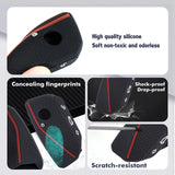 x xotic tech Soft Silicone Key Fob Cover Case Compatible with BMW X7 IX IX3 I5 M60 X1 X2 X3 X5 X6 XM I7 5 7 Series 740i 760i 2023 2024 2025 2026, Intelligent Car Side Button Smart Key Protector