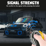 x xotic tech JCW Style Key Fob Cover Case Shell Replacement Compatible with MINI Cooper 3rd Gen F55 F56 F57 F54 Clubman, Gen2 F60 Countryman Smart Key, Brake Disk Shape