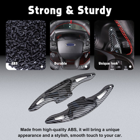 Paddle Shifter Extension Decoration Cover Accessories For Ford Explorer 2020-up