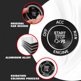 Keyless Engine Push Start Button & Surrounding Ring For Dodge Charger Challenger