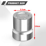 JDM Style Hood Vent Spacer Risers VTEC Solenoid Valve Cover Cap For Honda Acura