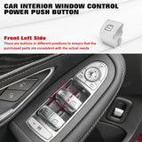 Front Left Window Glass Lift Switch Button Cover For Mercedes Benz C GLC Class