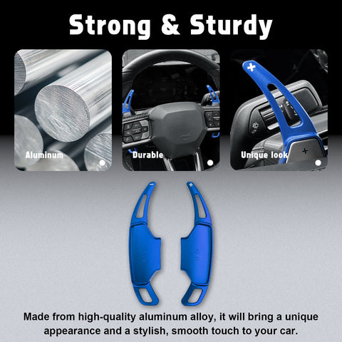 Aluminum Paddle Shifter Extension Decoration Cover For Ford Mustang 2024-2027
